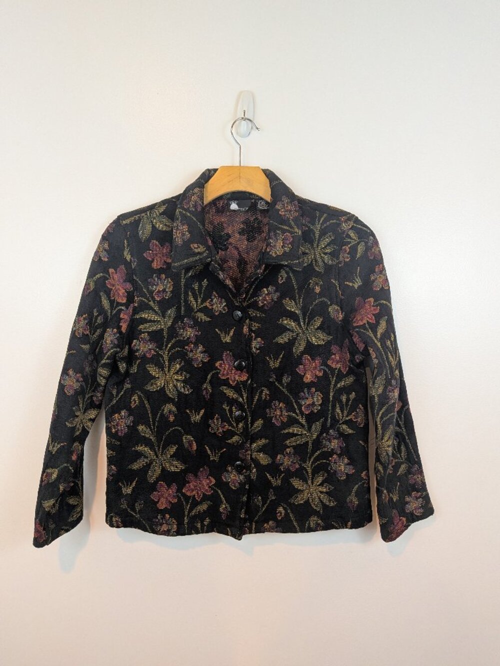 VTG First Option Carpetbag Blazer, Sz M